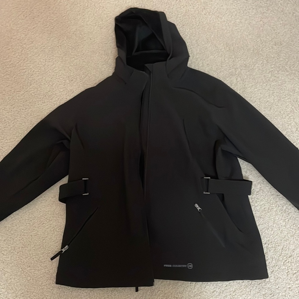 NEW Free Country Black Shell Jacket